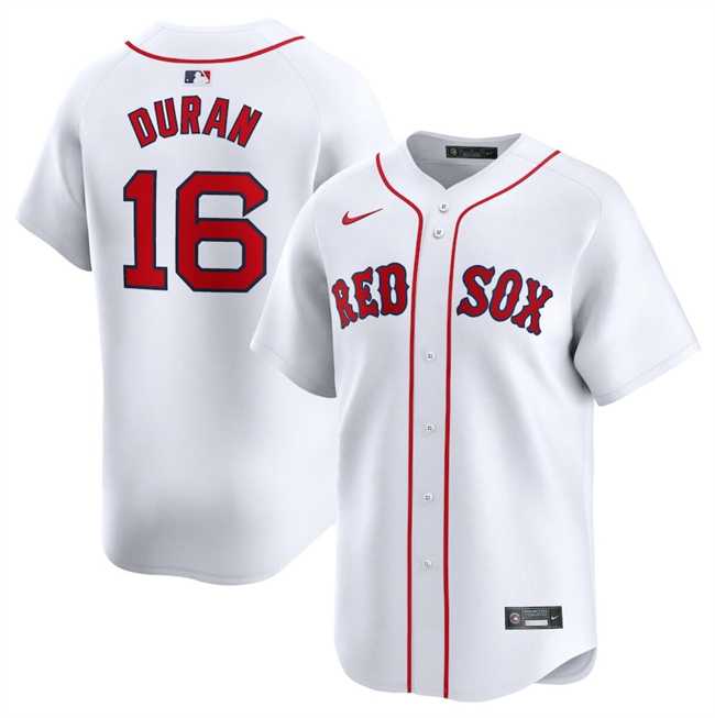 Men's Boston Red Sox #16 Jarren Duran White 2024 Home Limited Stitched Baseball Jersey Dzhi,We sell and wholesale Men's Boston Red Sox #16 Jarren Duran White 2024 Home Limited Stitched Baseball Jersey Dzhi on line form chian!